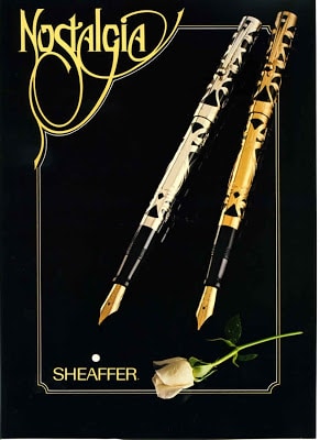 Sheaffer Nostalgia anuncio 2