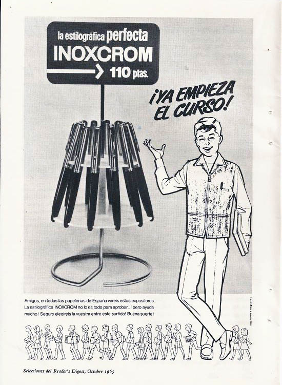 Anuncio Inoxcrom 1965