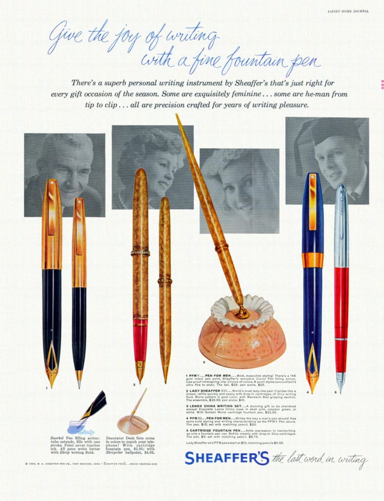 Anuncio Sheaffer Pen For Men
