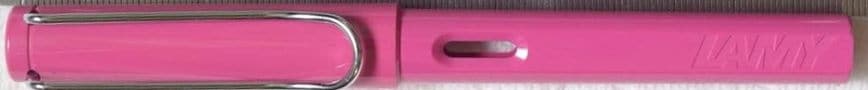 Edición especial de 2011 de la pluma Lamy safai en rosa