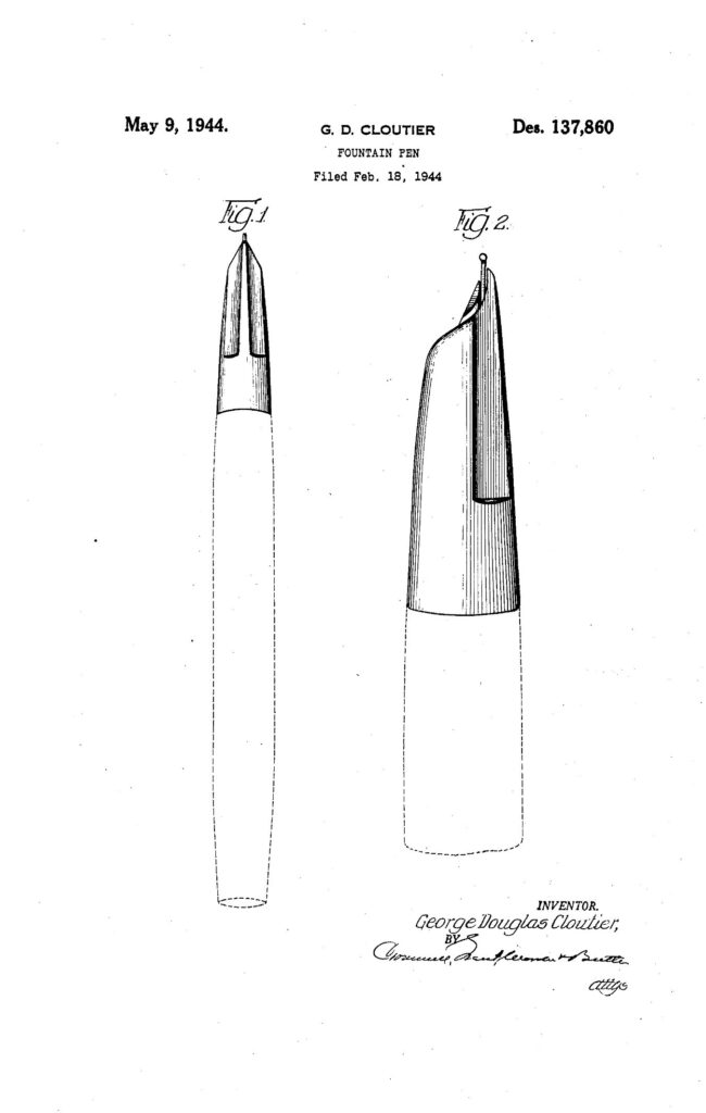 Patente del plumín de una 5th Avenue