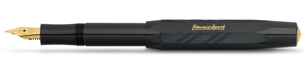 Kaweco Sport Classic en color black guilloché
